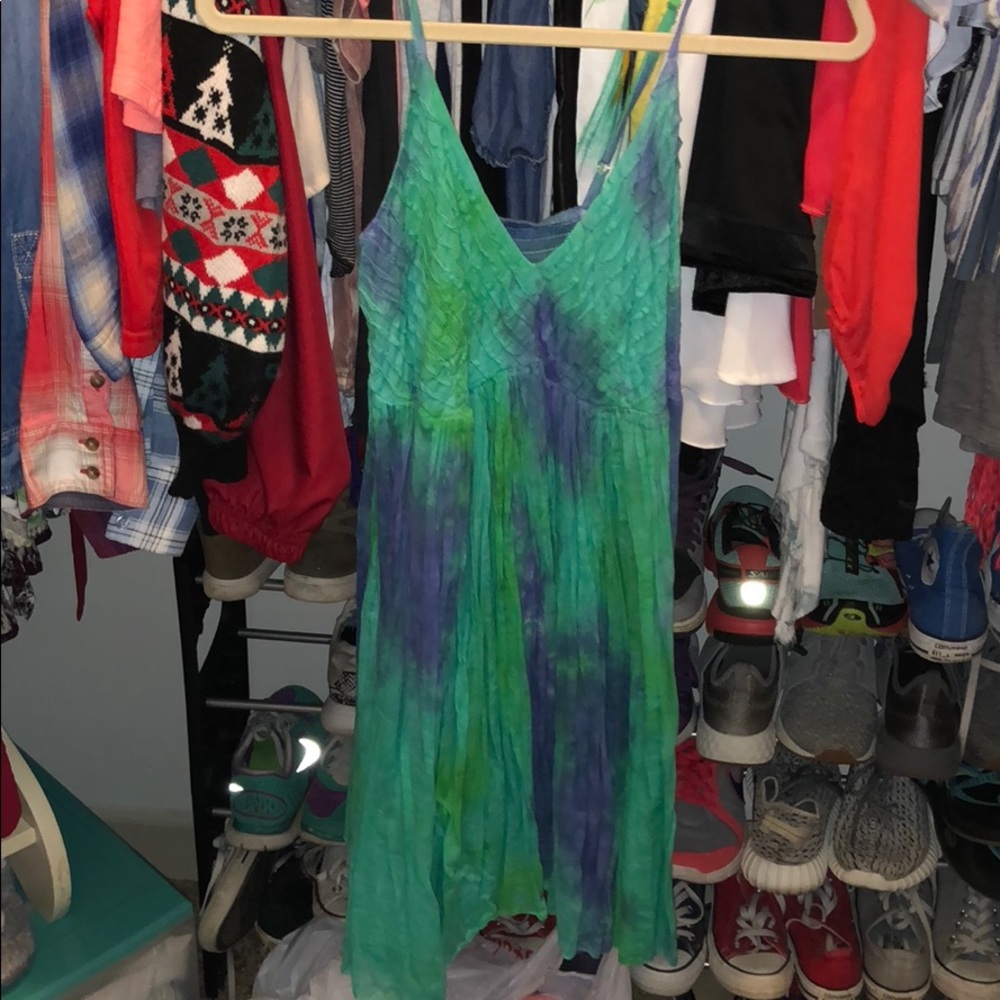 tye dye dress